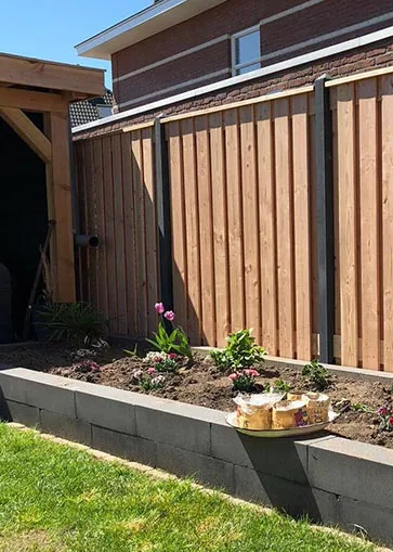 Afspraak maken voor een schutting